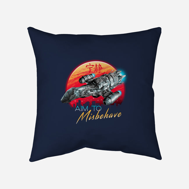 Watch How I Soar-none removable cover throw pillow-vp021