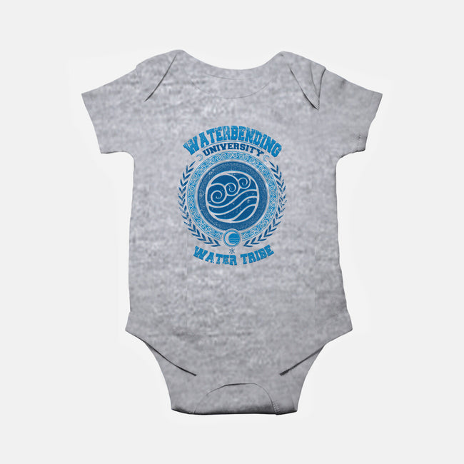 Waterbending University-baby basic onesie-Typhoonic