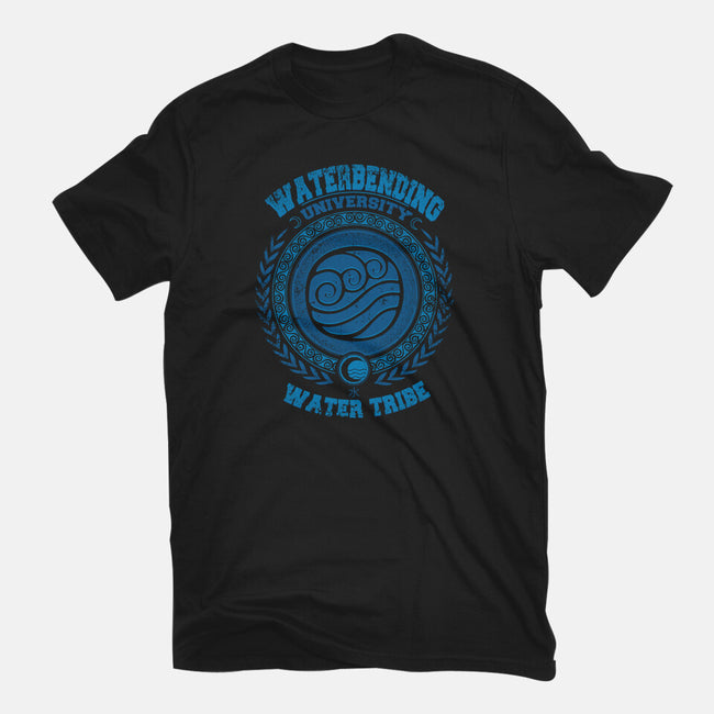 Waterbending University-mens premium tee-Typhoonic