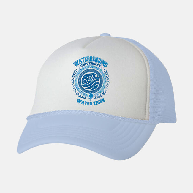 Waterbending University-unisex trucker hat-Typhoonic