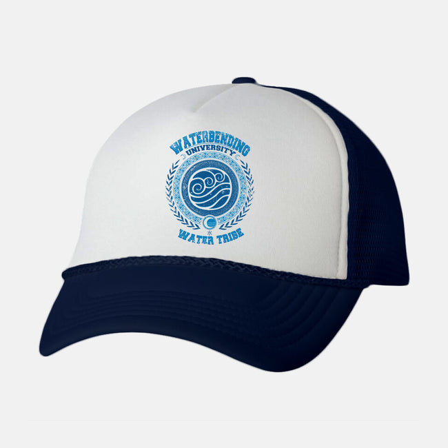 Waterbending University-unisex trucker hat-Typhoonic