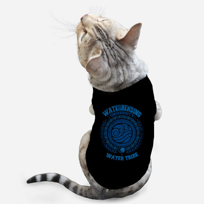 Waterbending University-cat basic pet tank-Typhoonic