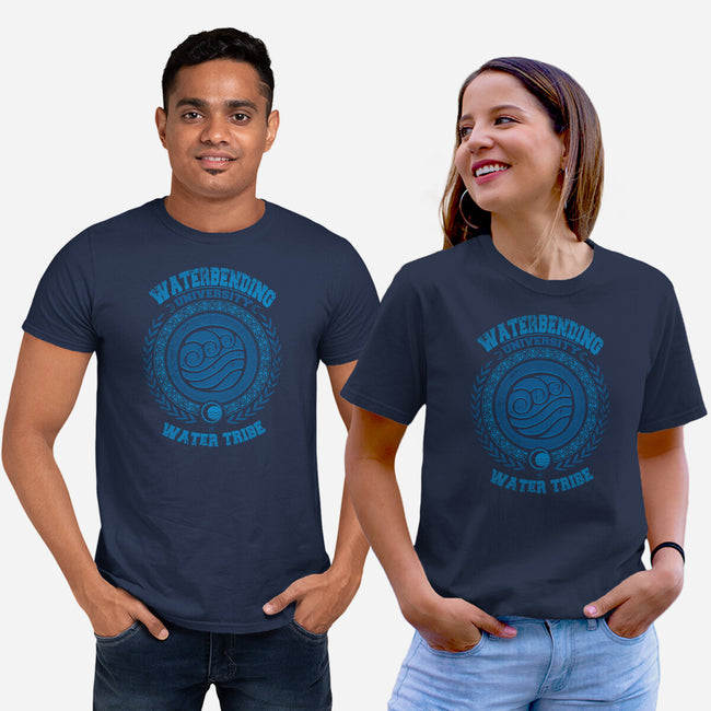 Waterbending University-unisex basic tee-Typhoonic