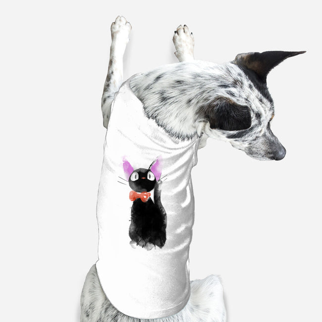 Watercolor Cat-dog basic pet tank-ddjvigo