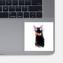 Watercolor Cat-none glossy sticker-ddjvigo