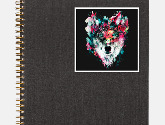 Watercolor Wolf
