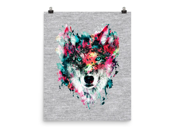 Watercolor Wolf