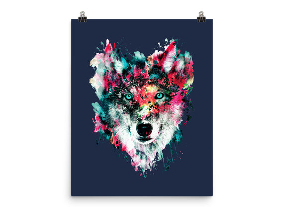 Watercolor Wolf