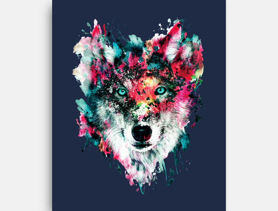 Watercolor Wolf