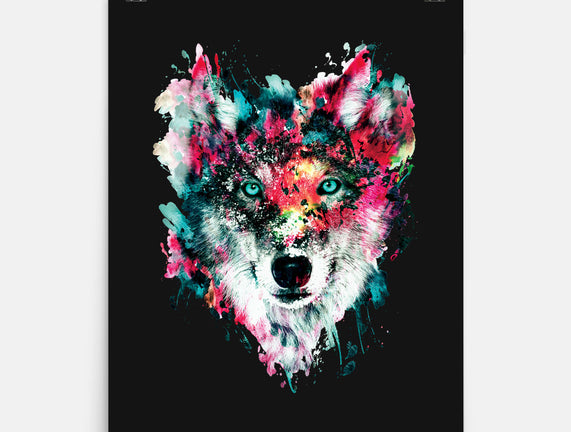 Watercolor Wolf