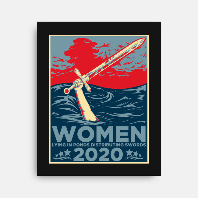 Watery Tart 2020-none stretched canvas-DauntlessDS