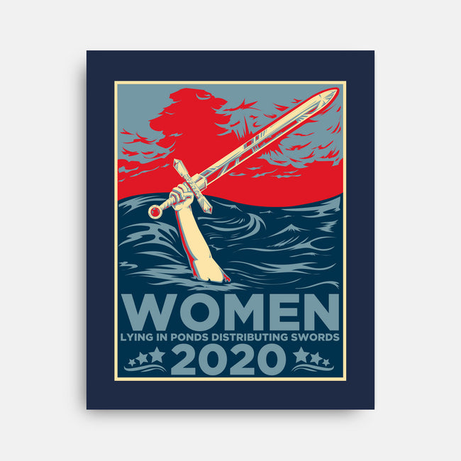 Watery Tart 2020-none stretched canvas-DauntlessDS