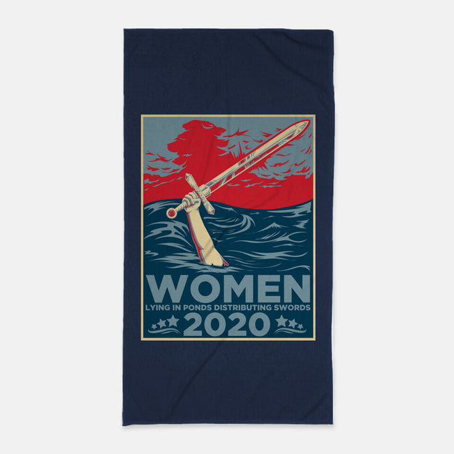 Watery Tart 2020-none beach towel-DauntlessDS