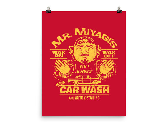 Wax On Wax Off Car Wash