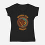 We All Make Choices-womens v-neck tee-Fishmas
