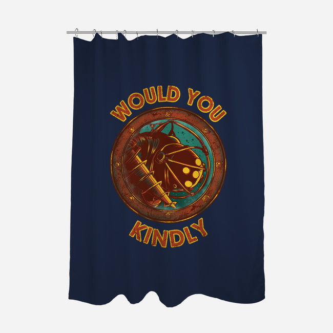 We All Make Choices-none polyester shower curtain-Fishmas