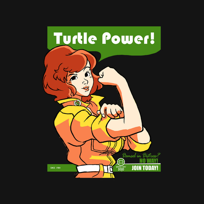 We Can Do It Turtles-womens fitted tee-hugohugo