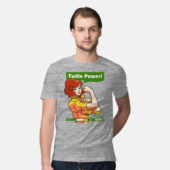 We Can Do It Turtles-mens premium tee-hugohugo