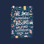 We Lose Ourselves in Books-none dot grid notebook-risarodil