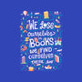 We Lose Ourselves in Books-womens v-neck tee-risarodil