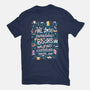 We Lose Ourselves in Books-unisex basic tee-risarodil