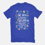 We Lose Ourselves in Books-unisex basic tee-risarodil