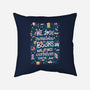 We Lose Ourselves in Books-none removable cover w insert throw pillow-risarodil