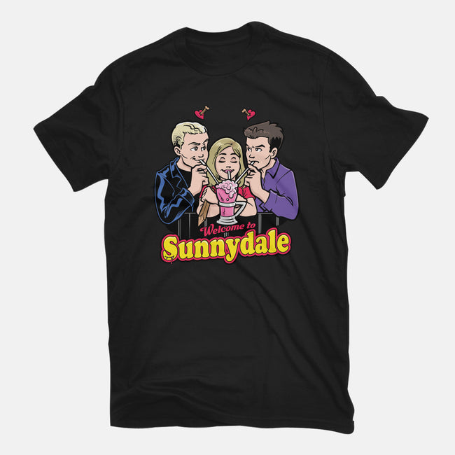 Welcome to Sunnydale-mens heavyweight tee-harebrained