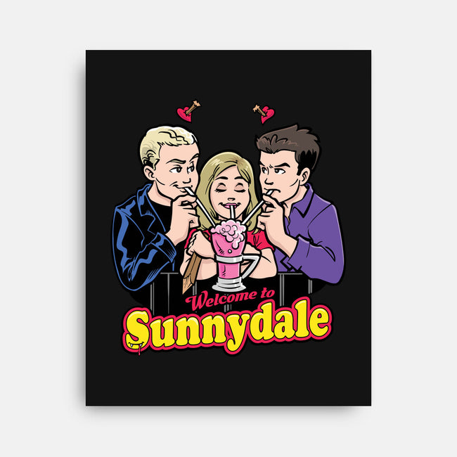Welcome to Sunnydale-none stretched canvas-harebrained