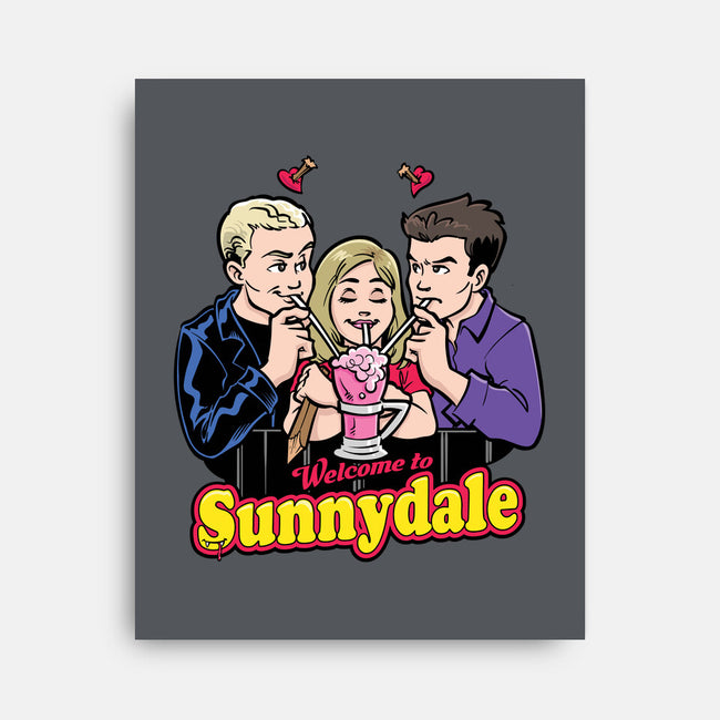 Welcome to Sunnydale-none stretched canvas-harebrained