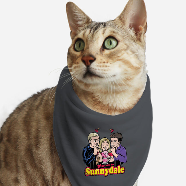 Welcome to Sunnydale-cat bandana pet collar-harebrained