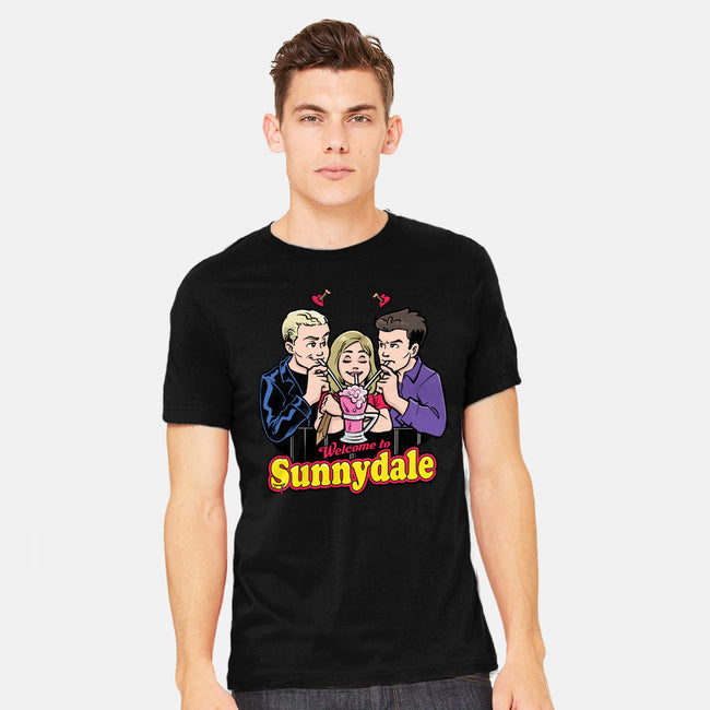 Welcome to Sunnydale-mens heavyweight tee-harebrained