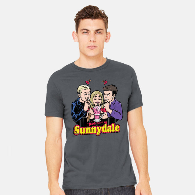 Welcome to Sunnydale-mens heavyweight tee-harebrained
