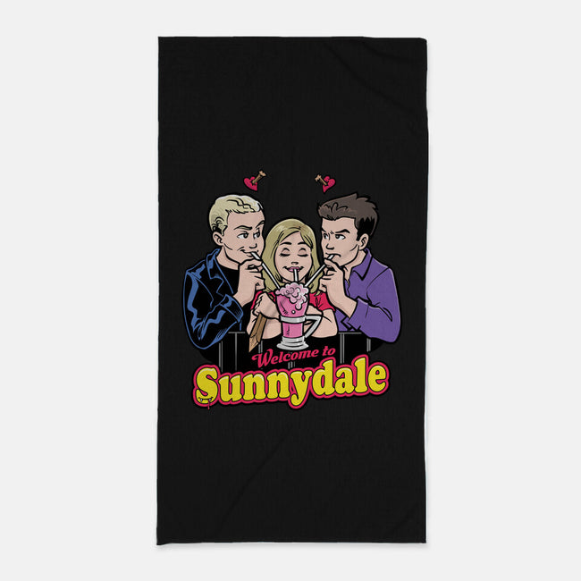Welcome to Sunnydale-none beach towel-harebrained