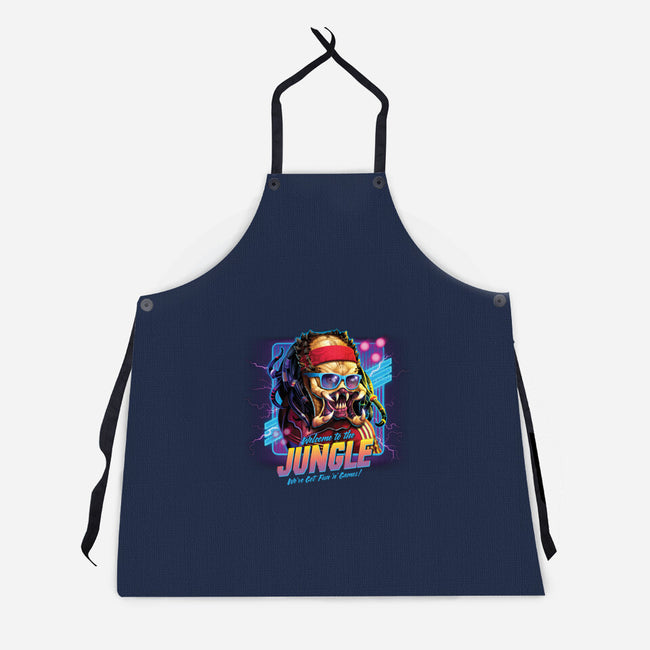 Welcome To The Jungle-unisex kitchen apron-RockyDavies