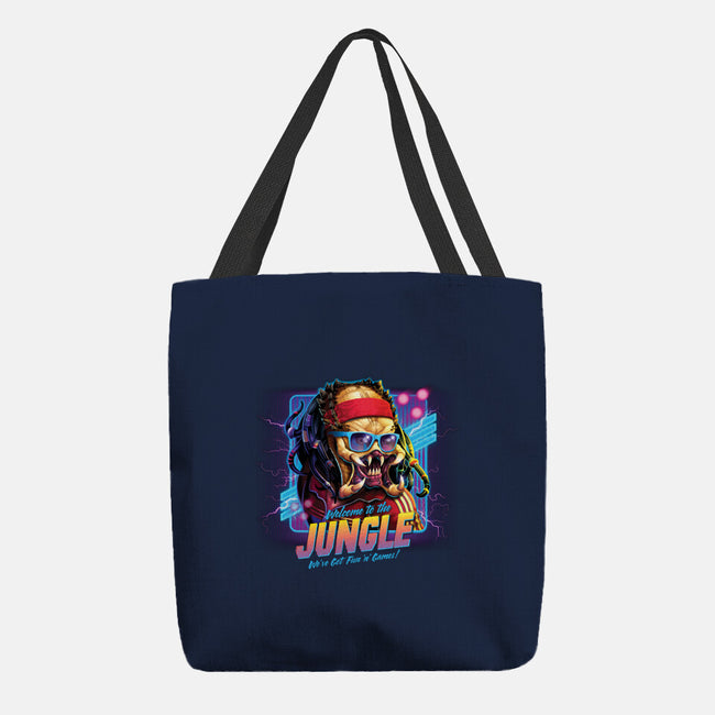 Welcome To The Jungle-none basic tote-RockyDavies