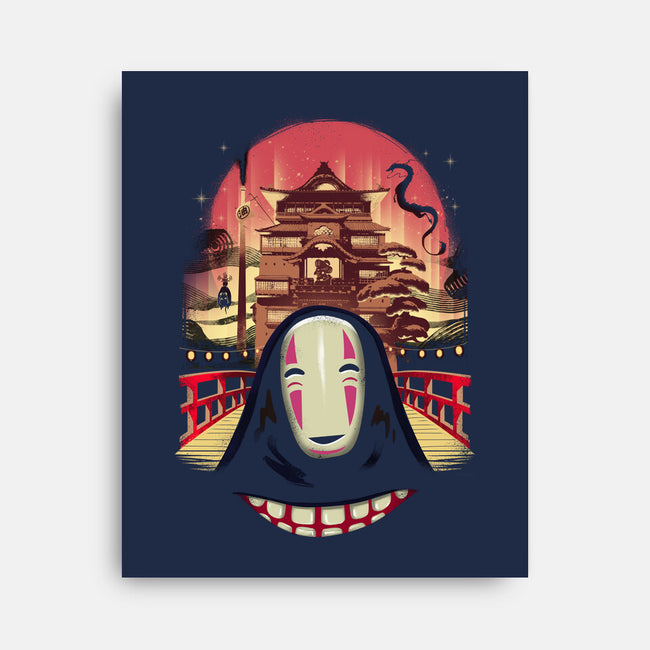 Welcome To The Magical Bath House-none stretched canvas-vp021