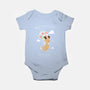 Whatever Floats Your Goat-baby basic onesie-ChocolateRaisinFury