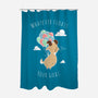 Whatever Floats Your Goat-none polyester shower curtain-ChocolateRaisinFury