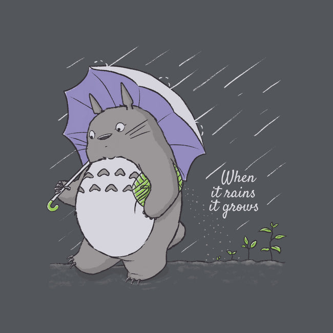 When It Rains-none fleece blanket-LiRoVi
