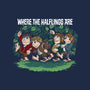 Where the Halflings Are-none zippered laptop sleeve-DJKopet