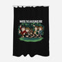 Where the Halflings Are-none polyester shower curtain-DJKopet