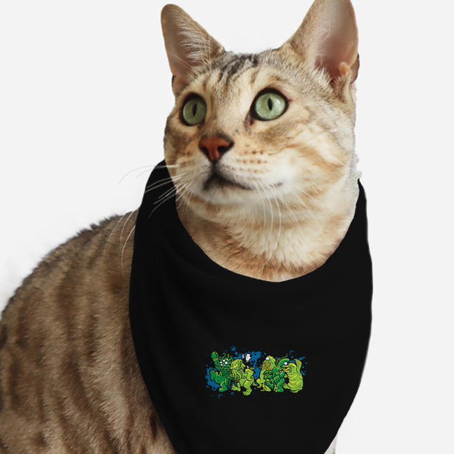 Where the Old Things Are-cat bandana pet collar-ZombieDollars