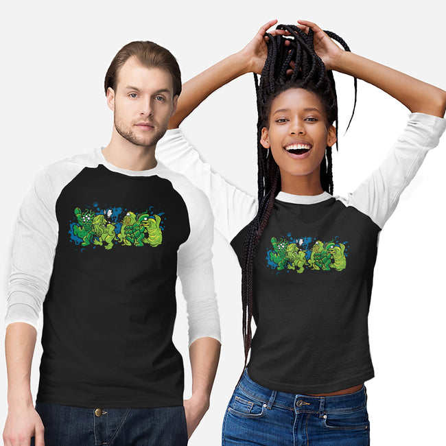 Where the Old Things Are-unisex baseball tee-ZombieDollars