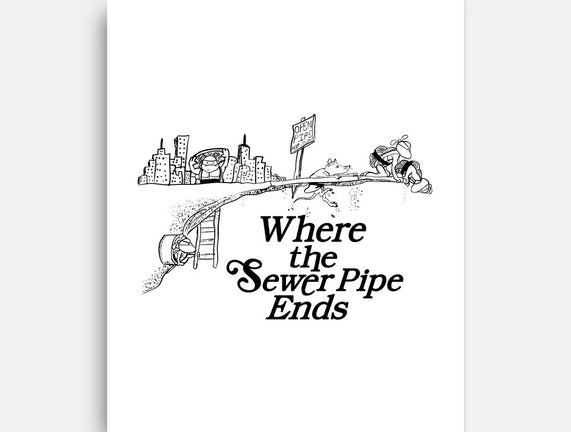 Where the Sewer Pipe Ends