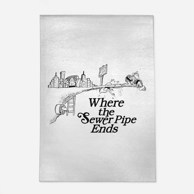 Where the Sewer Pipe Ends-none indoor rug-beware1984
