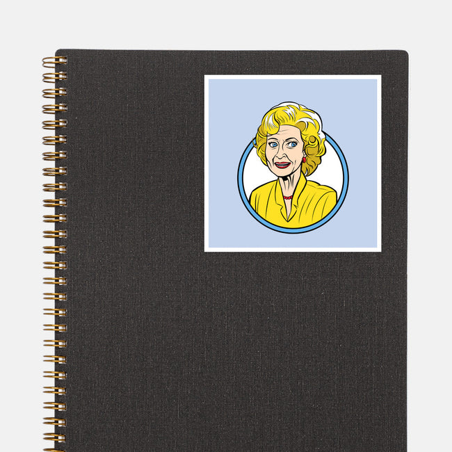 White Delight-none glossy sticker-ibtrav
