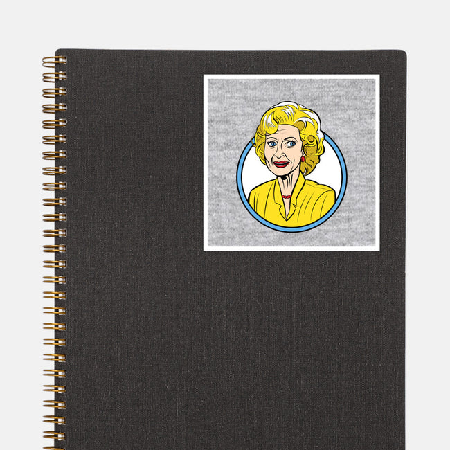 White Delight-none glossy sticker-ibtrav