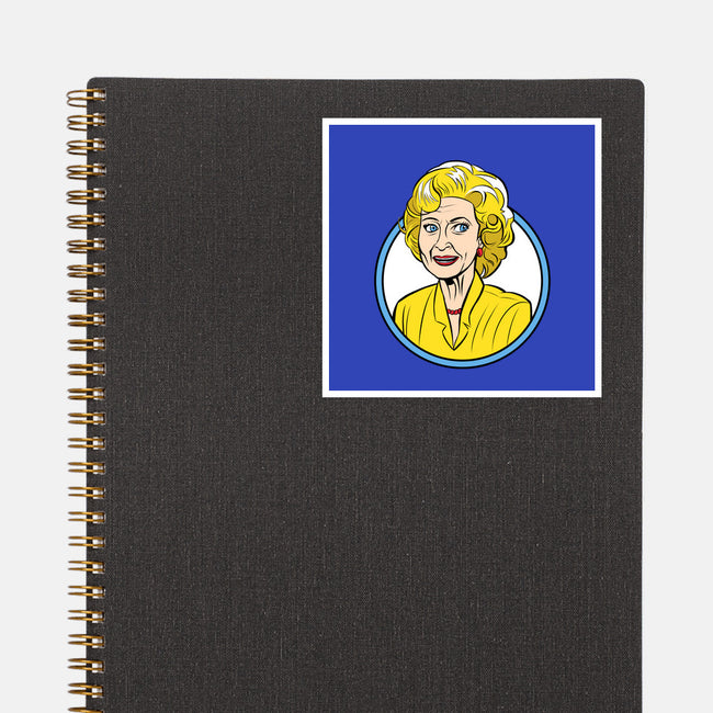 White Delight-none glossy sticker-ibtrav