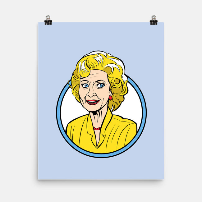White Delight-none matte poster-ibtrav